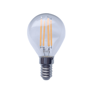 E14 LED lamp bol helder 1.6 Watt Dimbaar 2100K Extra warm