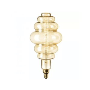 E27 LED lamp Paris amber 6 Watt Dimbaar 2200K Warm wit