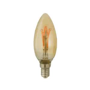 E14 LED Kaars amber