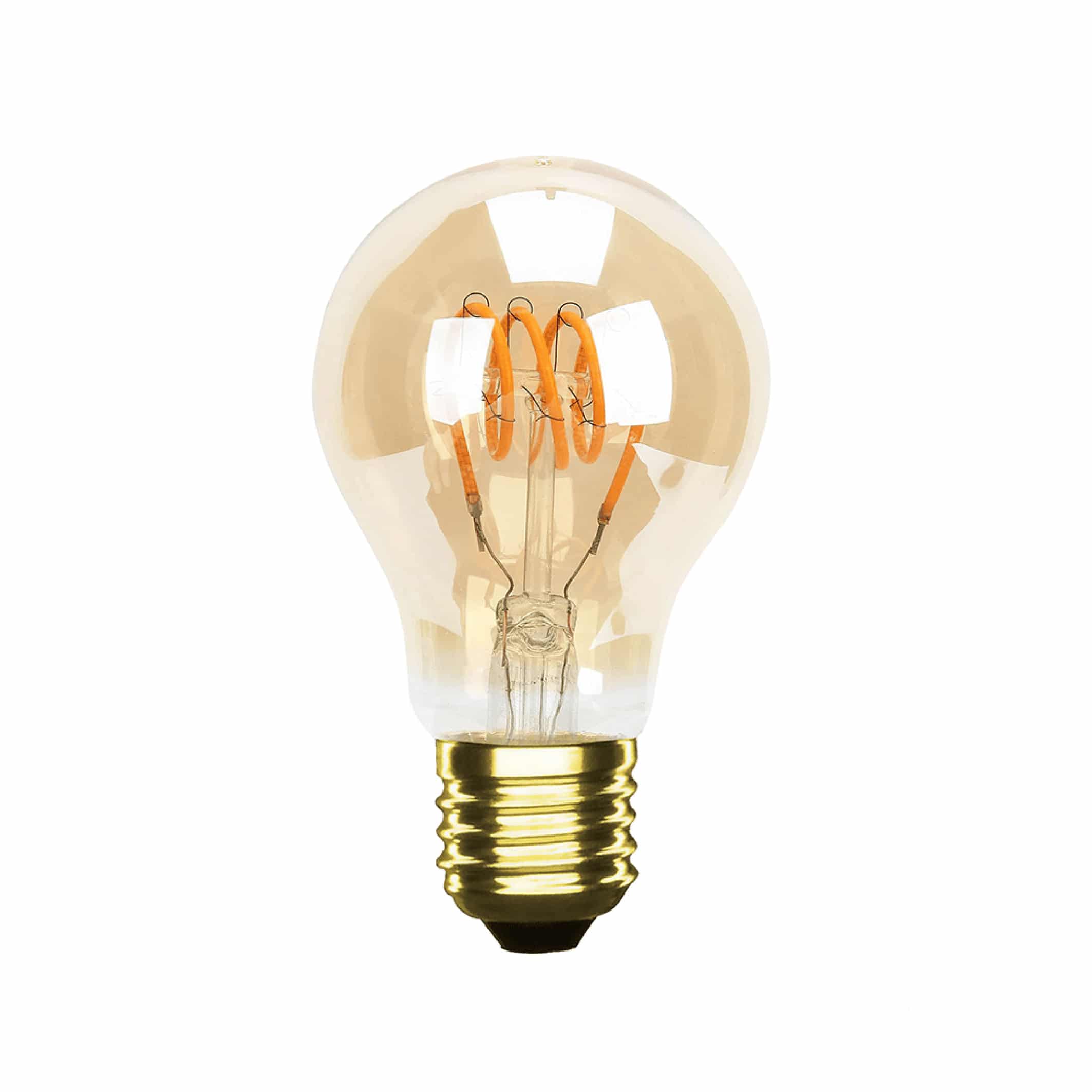 E27 LED lamp peer amber | Dimbaar